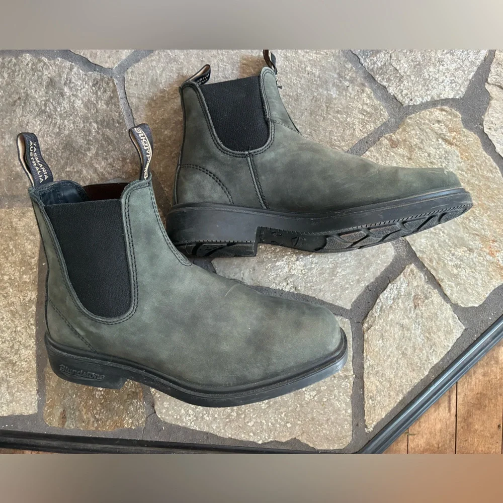 Blundstone women’s Dress Rustic Black Leather Ankle Boots - Picture 4 of 5